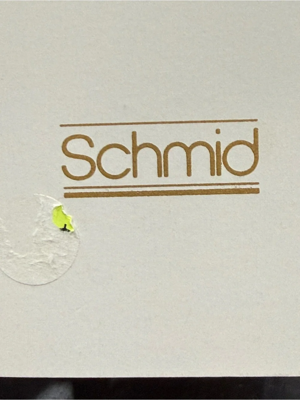 N/A 1980 schmid